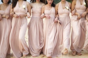 Blush-Bridesmaid-Dresses